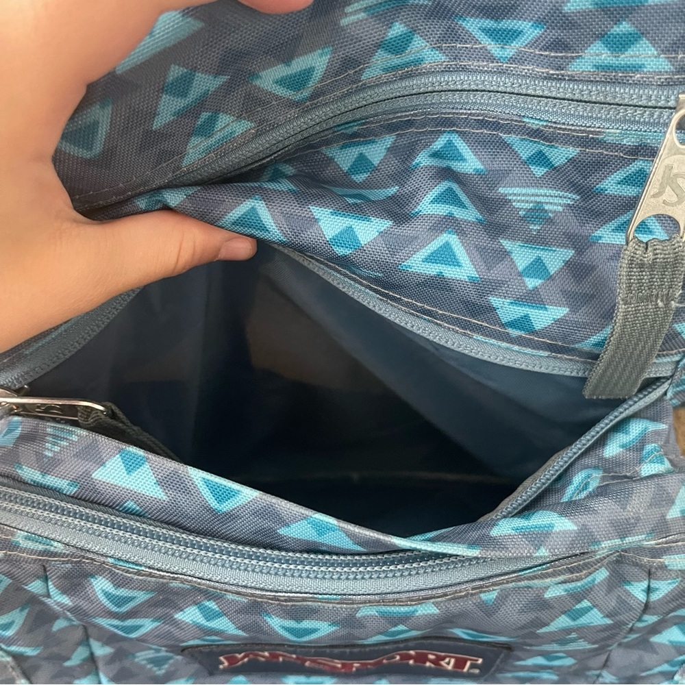 Blue Jansport Backpack - Gem